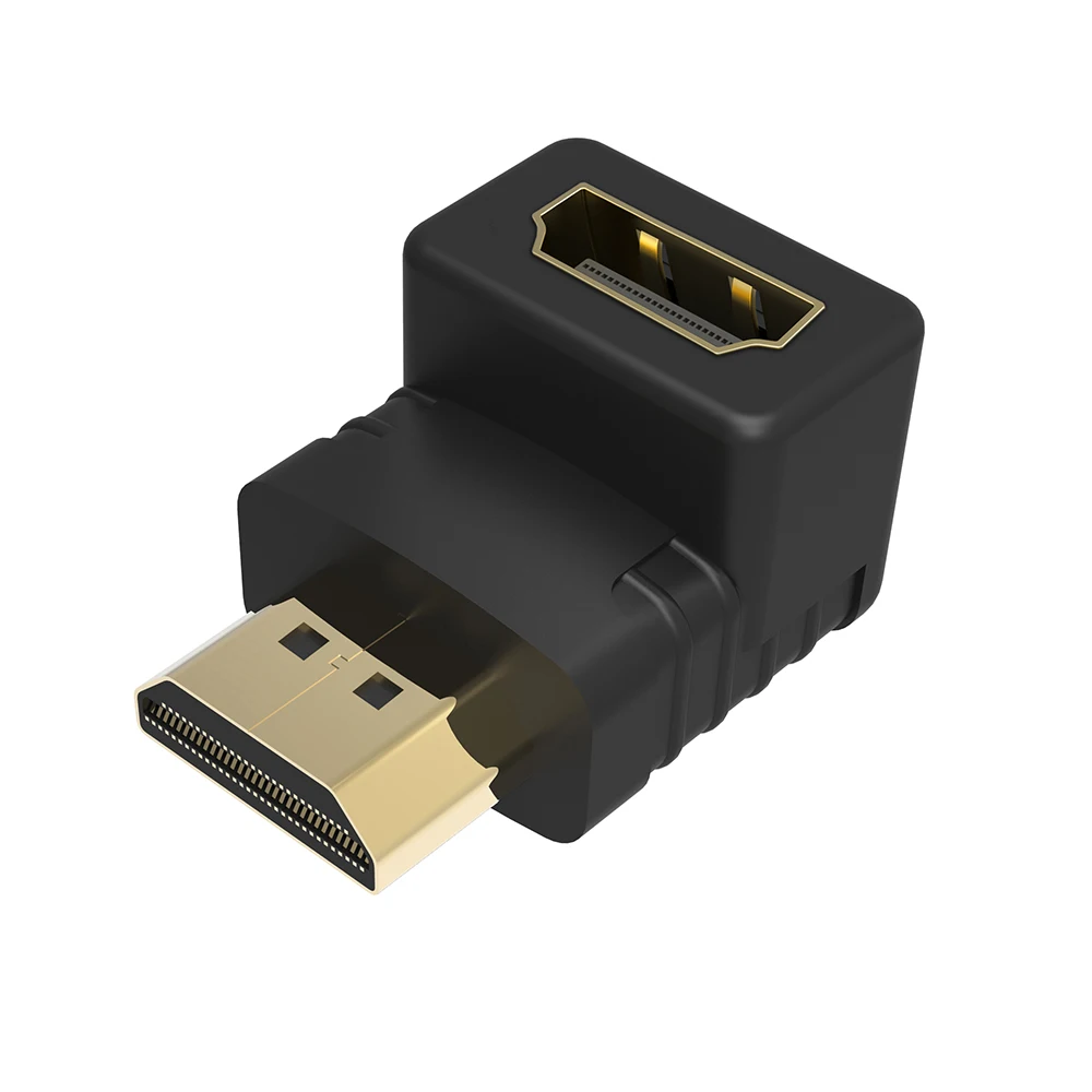 2 шт. HDMI Мужской к HDMI Женский кабель адаптер конвертер V1.4 1080P для HDTV 90 градусов hdmi разъем высокое качество