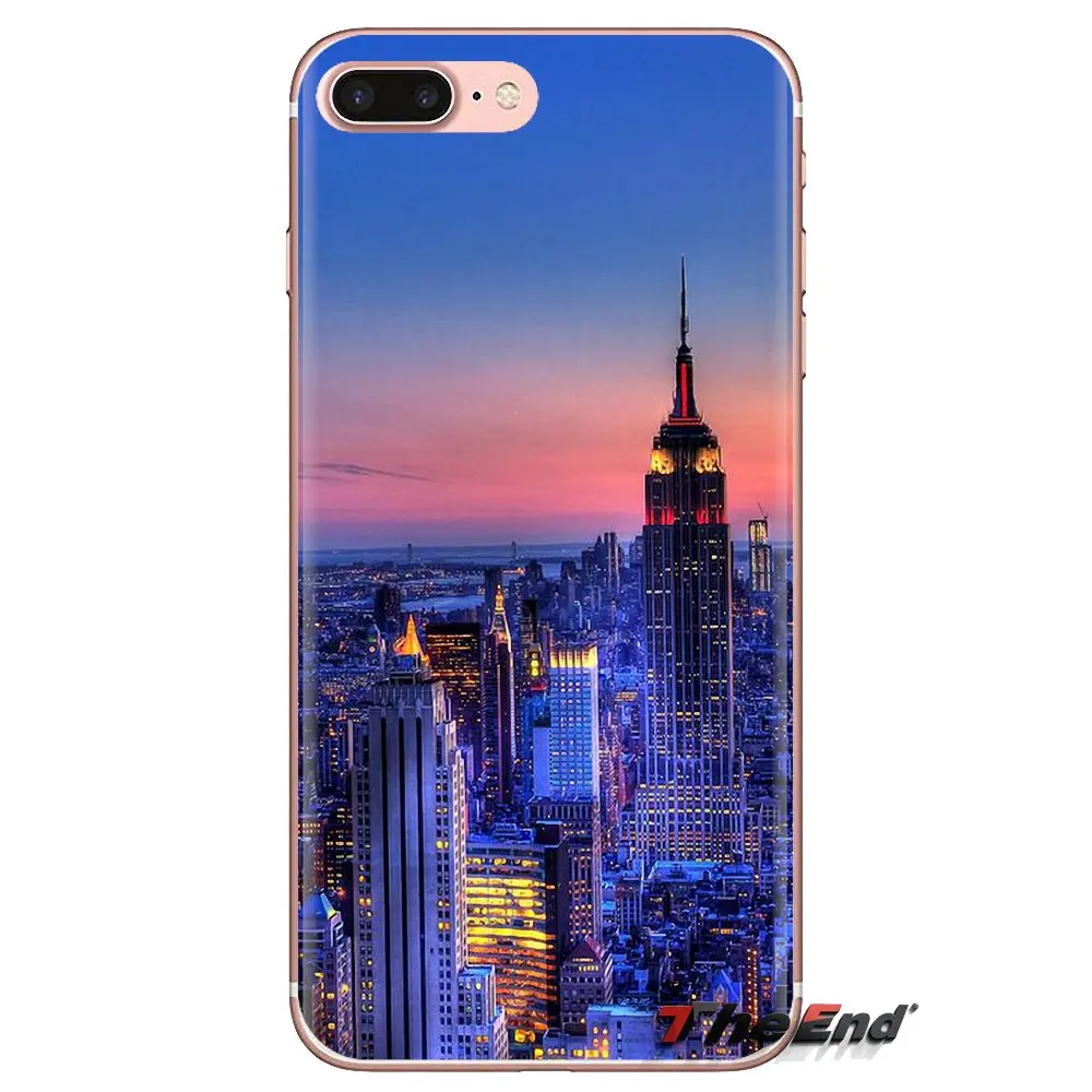 Силиконовый чехол для телефона I Love New York City Нью-Йорк США Huawei G7 G8 P7 P8 P9 P10 P20 P30 Lite Mini Pro