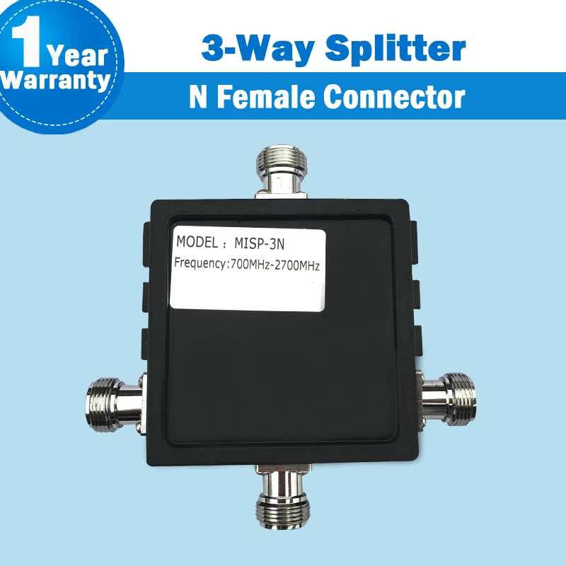 3 Way N разъем Мощность Splitter пути 700 2700 мГц частота делитель для мобильного телефона