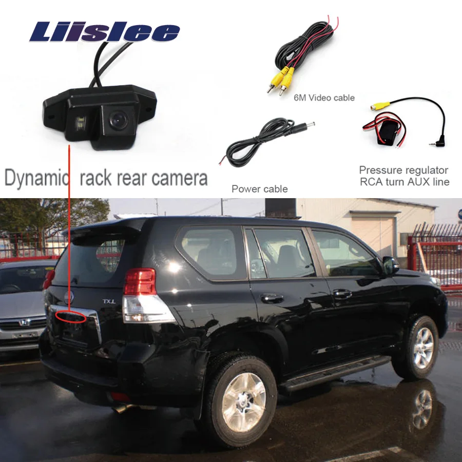 Liislee для Toyota Land Cruiser Prado 2700 4000 парковочная камера заднего вида +