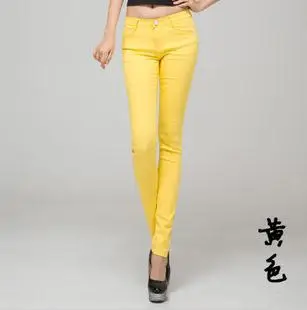 Хит продаж! Женские модные джинсы стрейч, женские хлопковые повседневные джинсы на молнии, 21 цвет, размеры 25-31