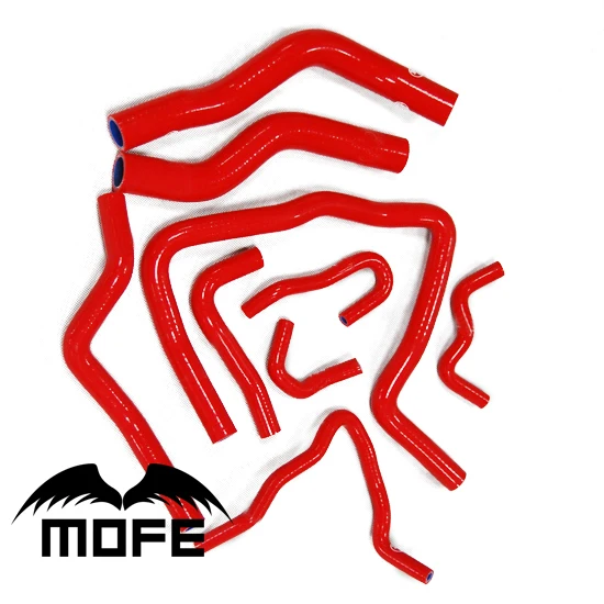 MOFE 9 шт. оригинальный логотип хладагента силиконовый шланг для автомобиля