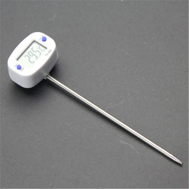 Digital Oven Thermometer 180&quot Rotation LCD Display Meat Probe BBQ Cooking Food Water Oil Milk Kitchen | Дом и сад