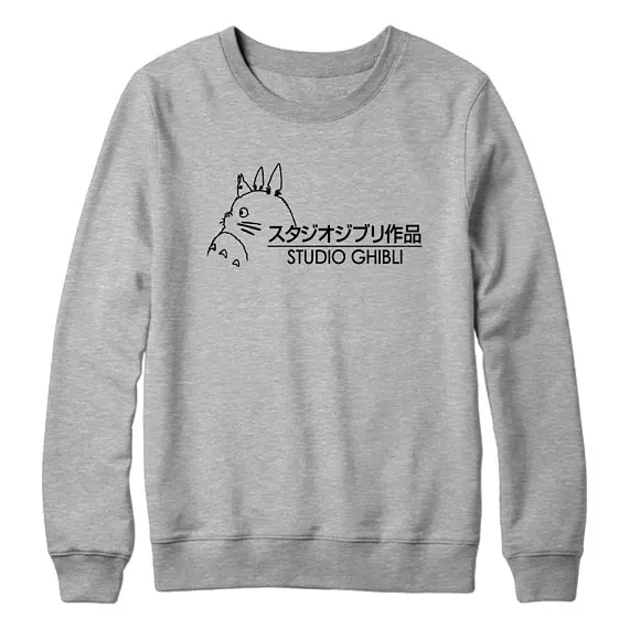 

Sugarbaby Studio Ghibli Sweatshirt Princess Mononoke harajuku Fashion Long Sleeve Casual Tops Unisex Spring Jumper Drop ship