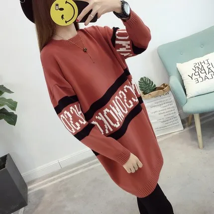 Свитер женский свободный Осень-зима 2019 | Женская одежда