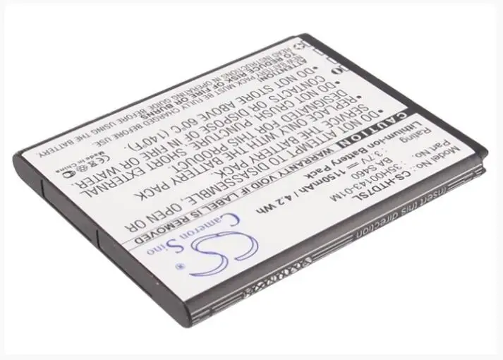 Аккумулятор Cameron Sino 1150 мАч для AT&T HD7s T9295 35H00143 01M BA S460 BD29100 HTC A510c A510e Explorer HD3 HD7