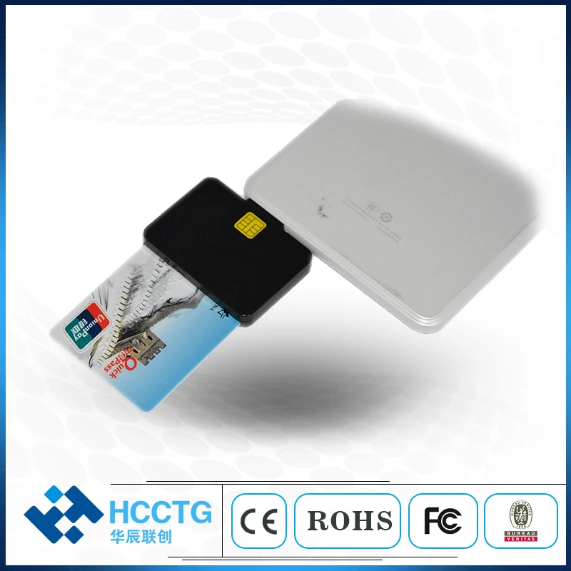 Портативный считыватель смарт-карт DCR32 Micro Usb Paypal | Компьютеры и офис