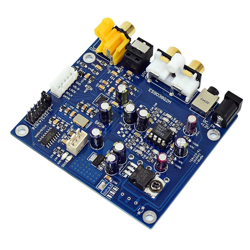 Aiyima ES9038Q2M декодер плата DAC ies DSD оптический коаксиальный вход декодеры для аудио