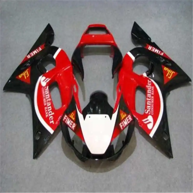 Красно черные Комплекты Кузов YZF R6 комплект обтекателей для 98 02 1998 1999 2000 2001 2002