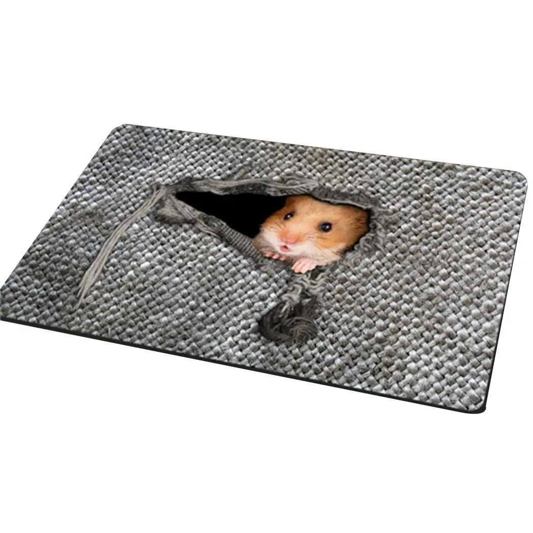 Милое животное Спальня Коридор Гостиная Коврик для дома Нескользящая подушка