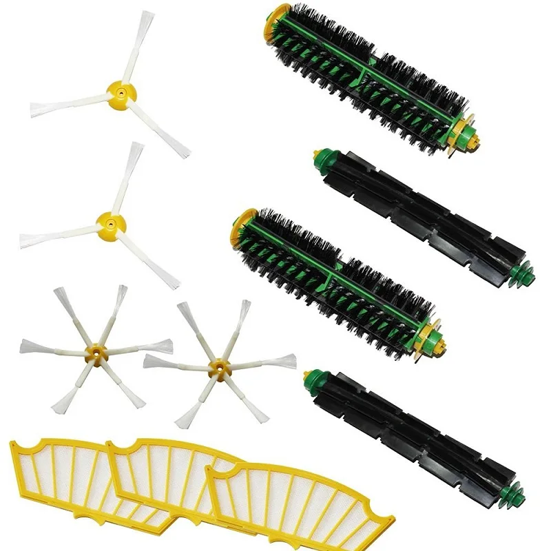 Щетка для пылесоса iRobot Roomba 500 520 530 540 550 560|filter case|kit animefilter noise |