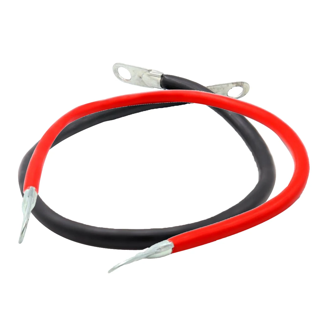 Заземляющий Кабель для аккумулятора 5 AWG 2 шт. отрицательные разъемы клемма