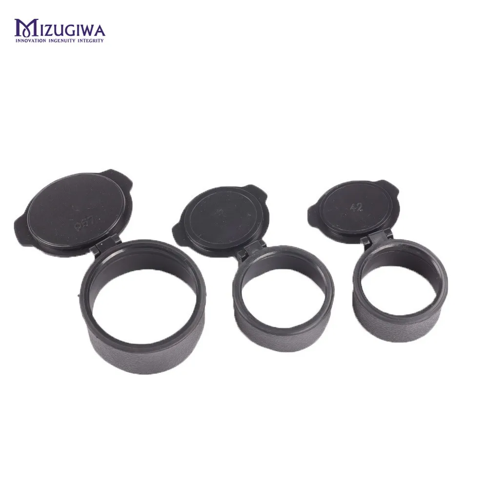 Rifle Scope Hunting Gun Caliber Mount Quick Flip Spring Up Open Lens Cover Cap Eye Protect Objective Pistol Airsoft | Спорт и