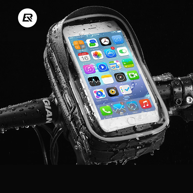 Передняя велосипедная сумка велосипедные Чехлы для телефона 6 дюймов сенсорный