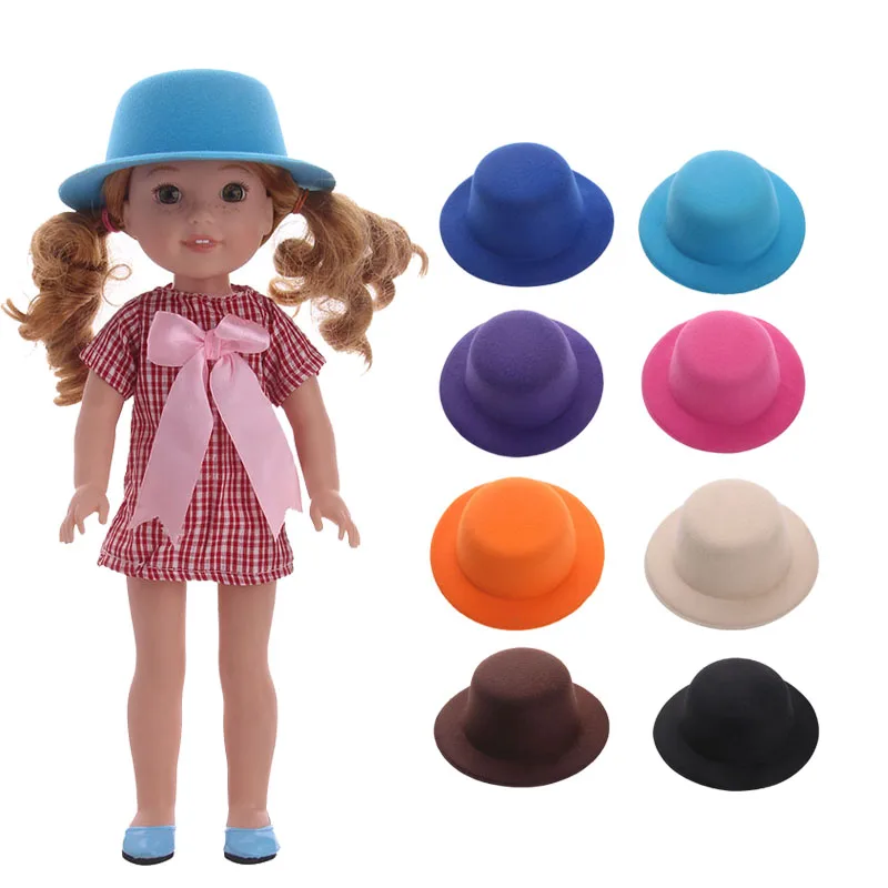 LuckDoll кукла шляпа от солнца для отдыха аксессуары 14 5 дюймов Wellie куклы|Куклы| |