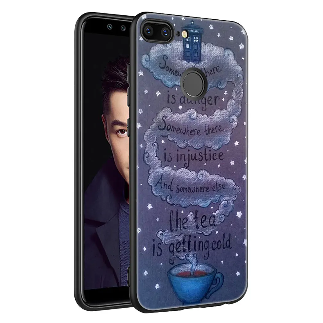 IYICAO Tardis Box Doctor Who Soft Phone Case for Huawei Honor 6A 7A 9X 20 Pro 7C 7X 8 9 10 Lite 8X 8C Note View | Мобильные телефоны
