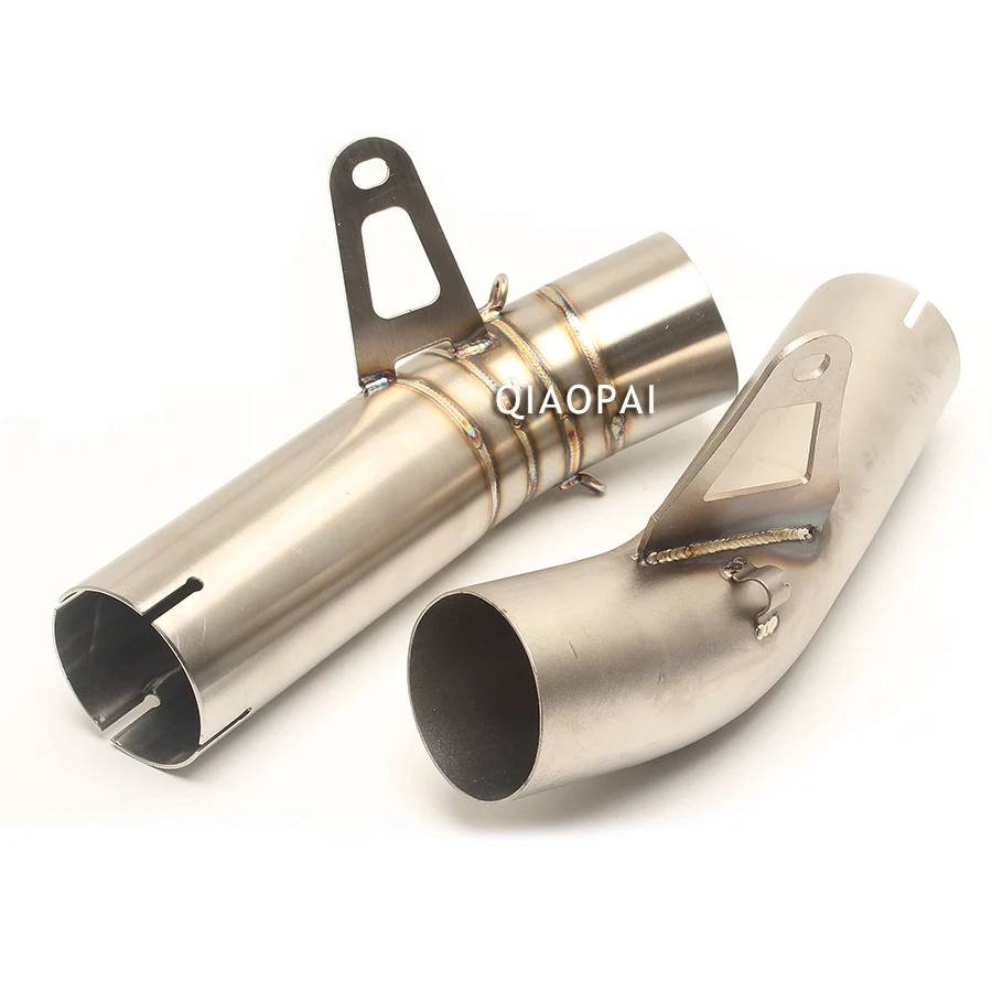 1 шт. мотоциклетная выхлопная труба для подключения средней трубы 60 мм зажим