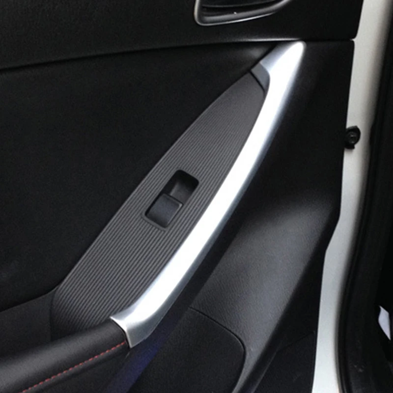 AX хромированный переключатель для задней двери и окна панель крышка подлокотник