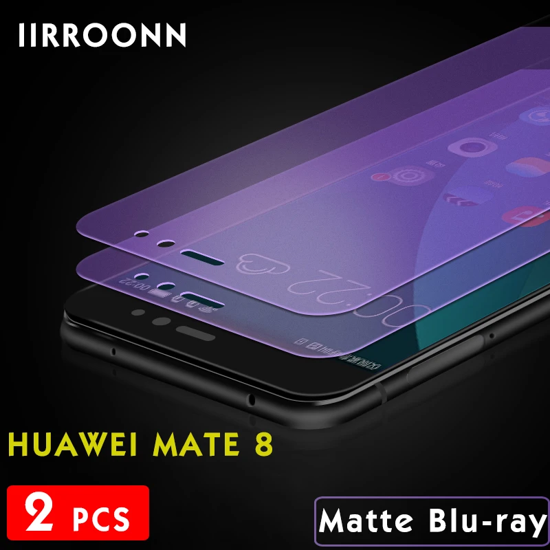 IIRROONN закаленное стекло для Huawei mate 8/9/Mate 9/8|Защитные стёкла и плёнки телефонов| |