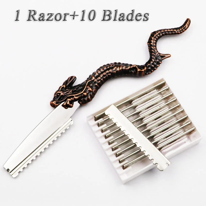 

Hot Japan Stainless Steel Professional Sharp Barber Razor Blade Hair Razors Cut Hair Cutting Thinning Knife Salon Tools Art