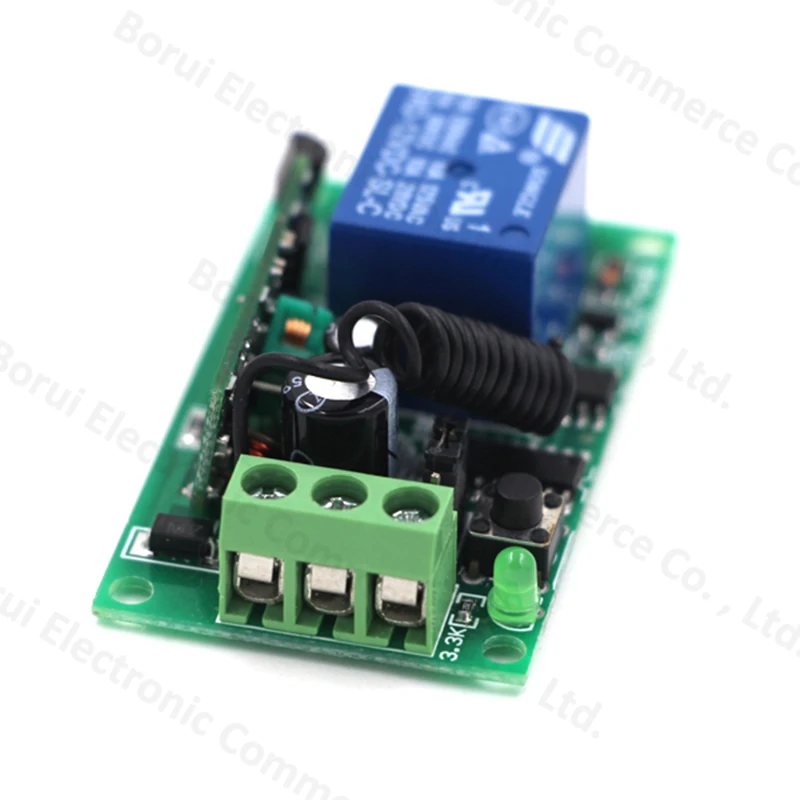DC 12V 1 CH 1CH RF переключатель беспроводной системы дистанционного управления 315/433 MHZ