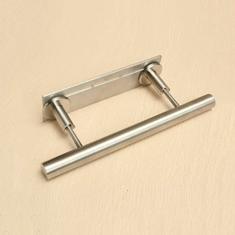 Brand New 1PCS Stainless Steel Sliding Barn Door Handle Wood Push / Pull Handles Silver Tone | Обустройство дома