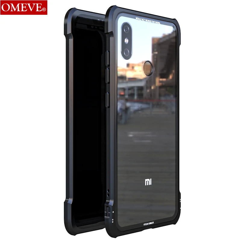OMEVE для Xiaomi mi 8 чехол mi 8 Pro Чехол из закаленного стекла задняя крышка сплав металлическая рамка Бампер для Xiaomi mi 9 8 9T Pro mi 9 чехол s