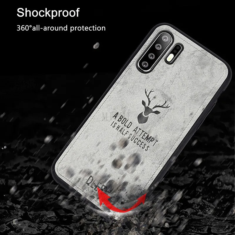 Тканевый текстурный чехол для телефона huawei P30 Pro чехол s Huwei P30Pro задняя крышка на huawei P30 Lite P 30 Pro светильник Coque Capa Fundas