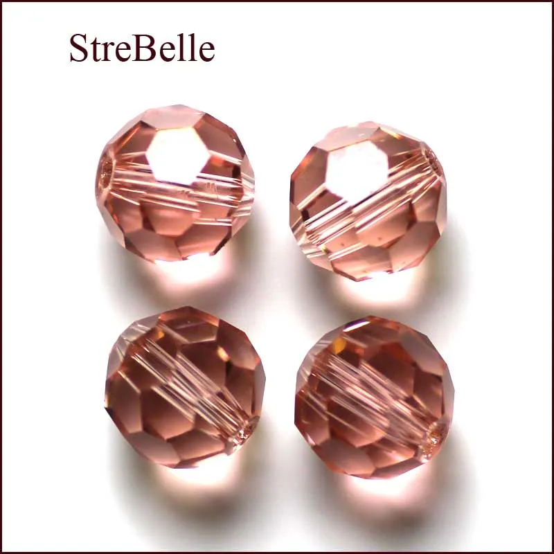 Factory Direct Wholesale 100pcs/Bag AAA2 32Fa Round Crystal Glass Bead 10MM Loose Beads AAA Grade for Jewelry Making 30 Colors | Украшения
