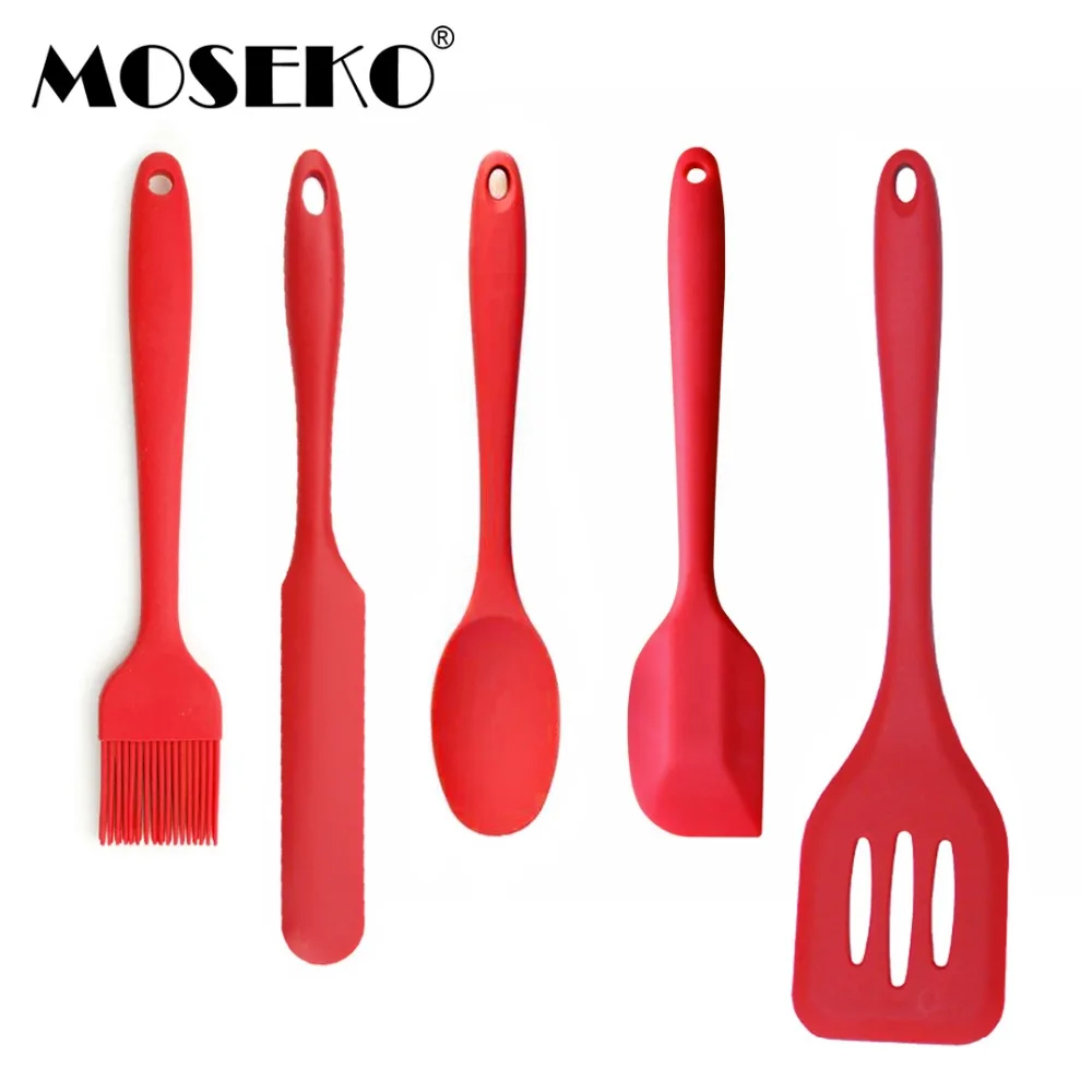MOSEKO 5 шт./компл. силиконовые Кухня посуда для выпечки Приготовление Инструменты