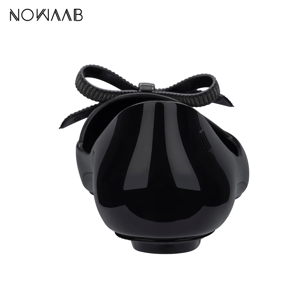 Женские однотонные сандалии-желе на плоской подошве с острым носком | Обувь