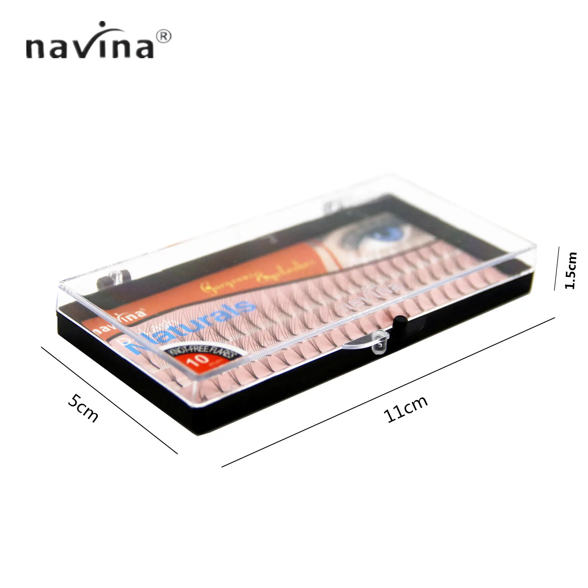 Накладные ресницы Navina мягкие натуральные накладные 6D 10 шт./лот | Красота и