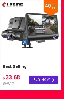 Olysine Автомобильный видеорегистратор, novatek Автомобильный видеорегистратор Full HD 1080P Dash камера IR ночного видения Dash Cam металлический корпус Регистратор
