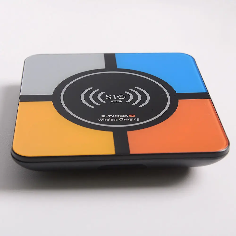 S10 плюс ТВ коробка высокое качество 4 ядра Android 8 1 интеллектуального устройства 4G 32