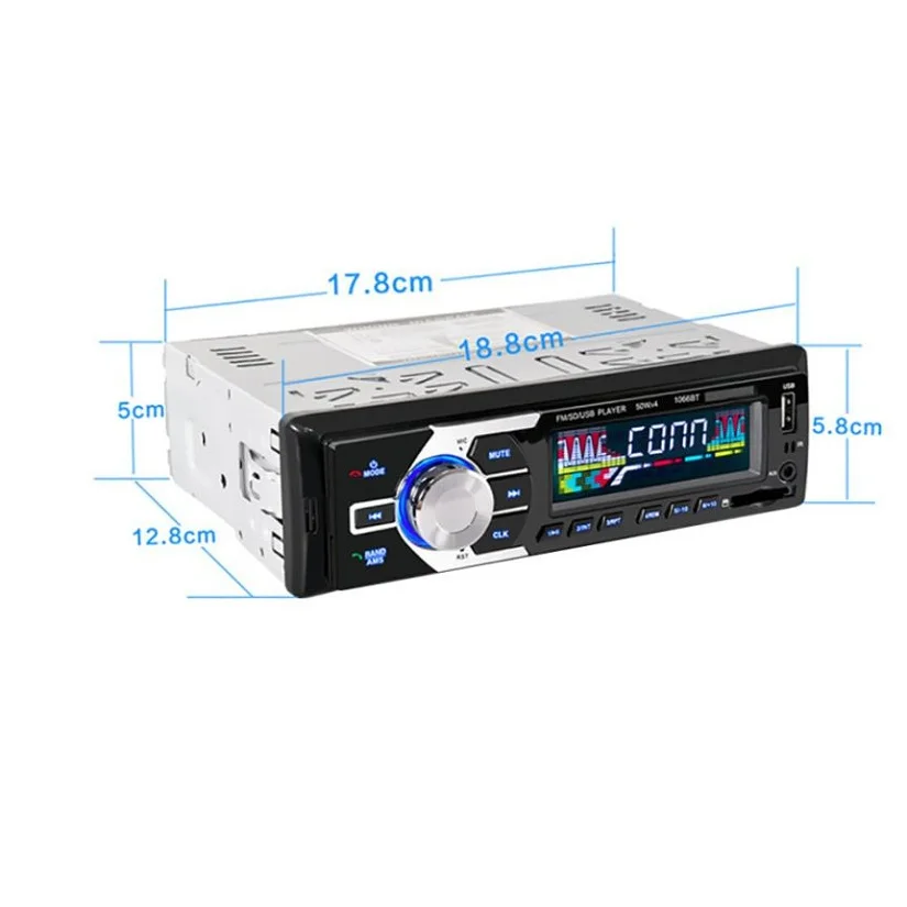 CARPRIE автомобильное радио в-dash Bluetooth стерео аудио USB SD FM Aux вход приемник MP3 плеер дропшиппинг jul18