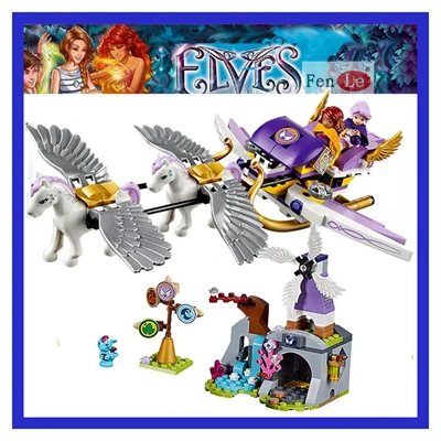 10413 Bela Elves 10549 Dragon Sanctuary строительные блоки DIY Развивающие игрушки совместимы с 41178 друзьями - Цвет: 10413