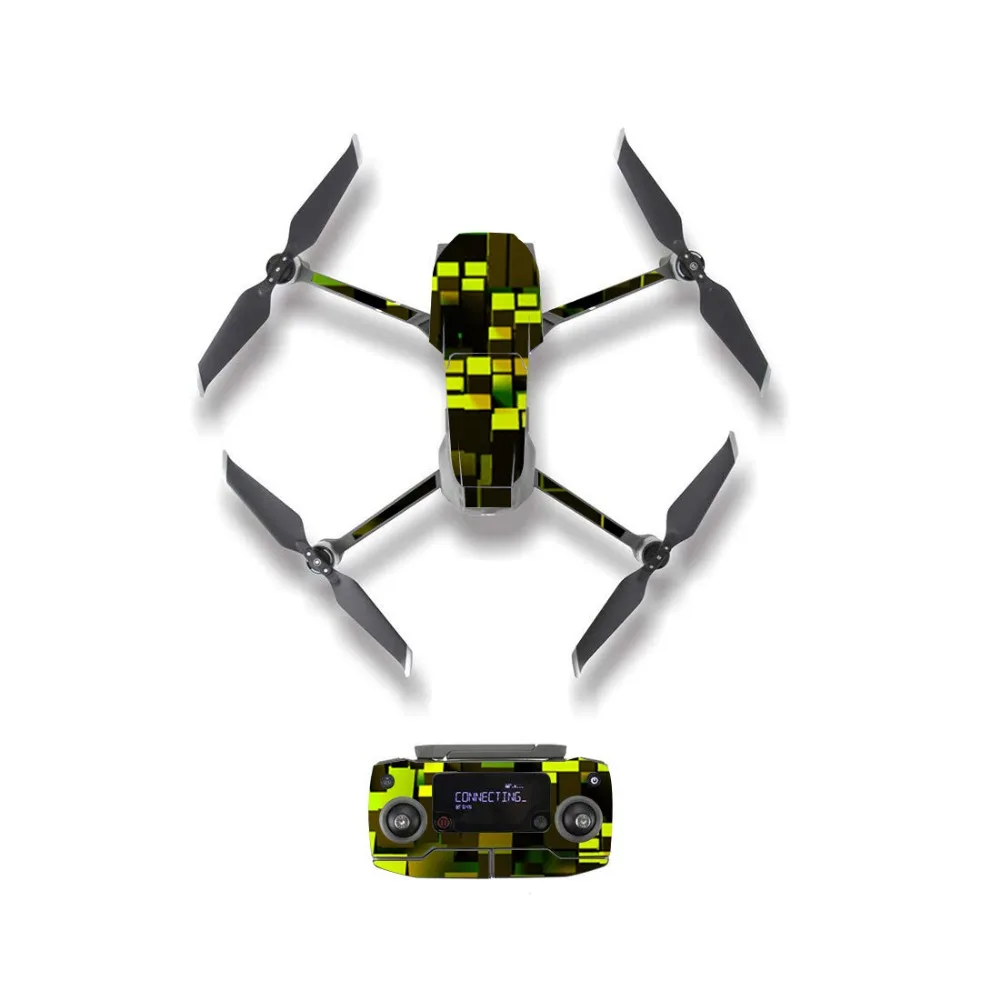 Камуфляжная Виниловая наклейка для аккумулятора водонепроницаемая DJI Mavic 2 PRO/Mavic