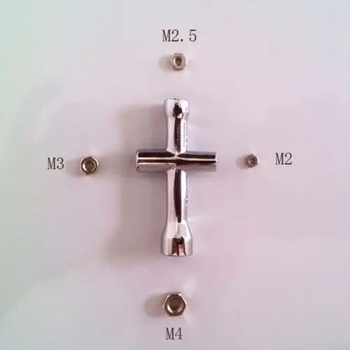 1 шт. M4/M3/M2.5/M2 шестигранные гайки крестовой ключ для | Электроника