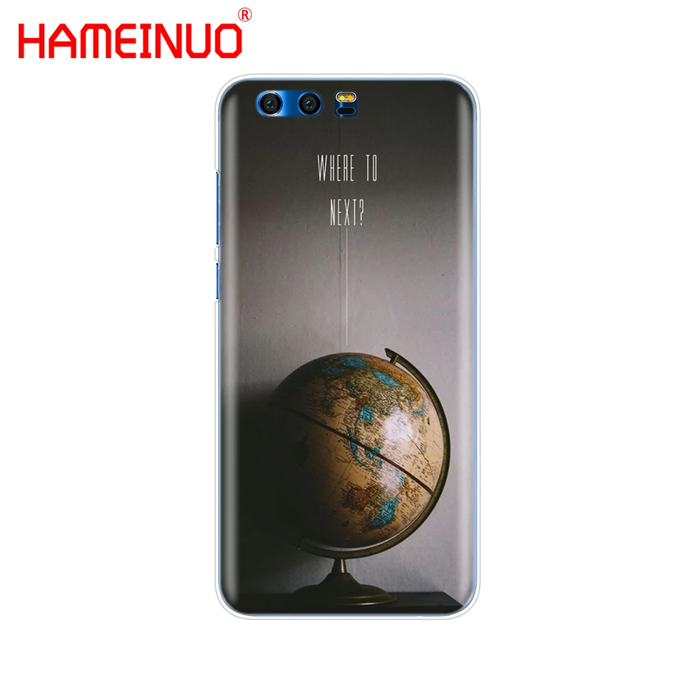 HAMEINUO World Map Travel Plans Cover phone Case for Huawei Honor 10 V10 4A 5A 6A 7A 6C 6X 7X 8 9 LITE | Мобильные телефоны и