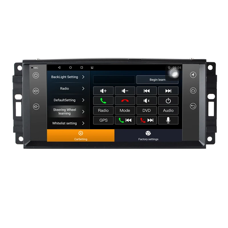 Android 9 1 автомобильный dvd-плеер GPS для Jeep Commander Grand Cherokee Patriot Compass Liberty Wrangler 2007 2008 2009 2010
