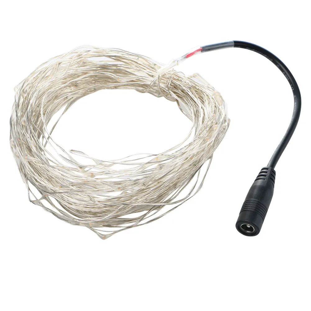 New 10M LED String lights with Dimming Controller Waterproof Holiday lighting For Fairy Christmas Tree Wedding Party Decoration
