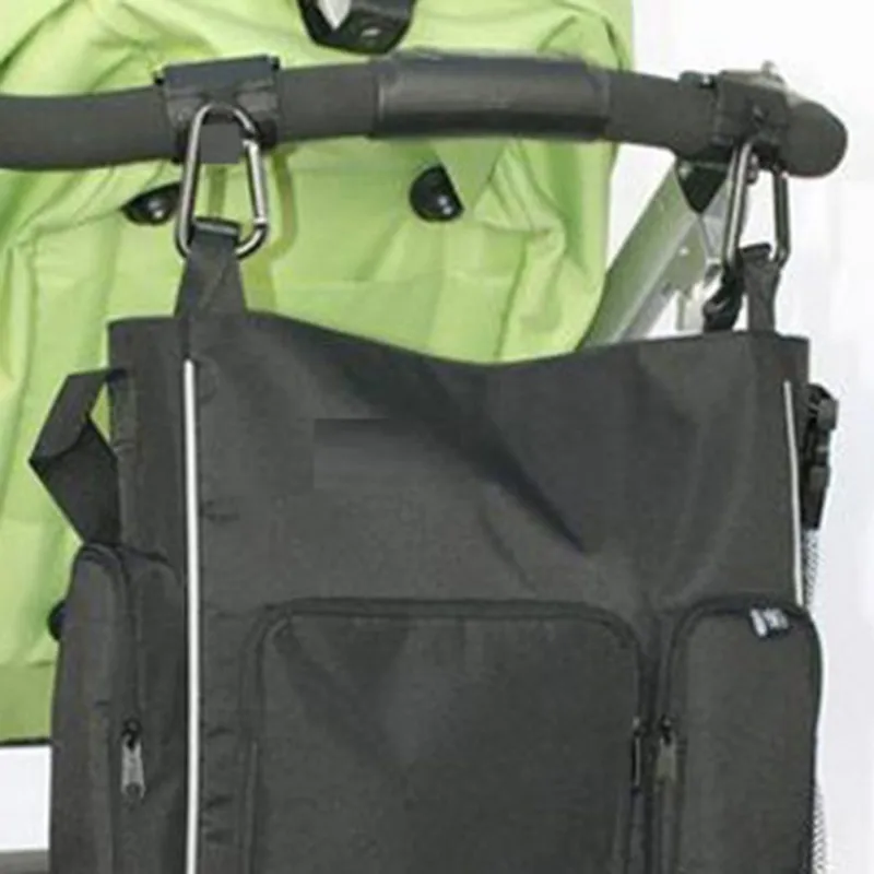 Алюминиевый черный крючок для коляски детские крючки прогулочных колясок