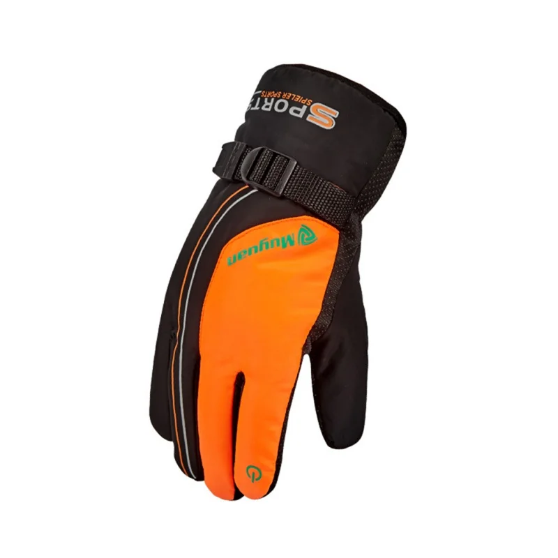 

USA Send Outdoor Waterproof Heated Winter Skiing Gloves Windproof Thickening Warm Sport Riding Motorcycle Ski Gloves