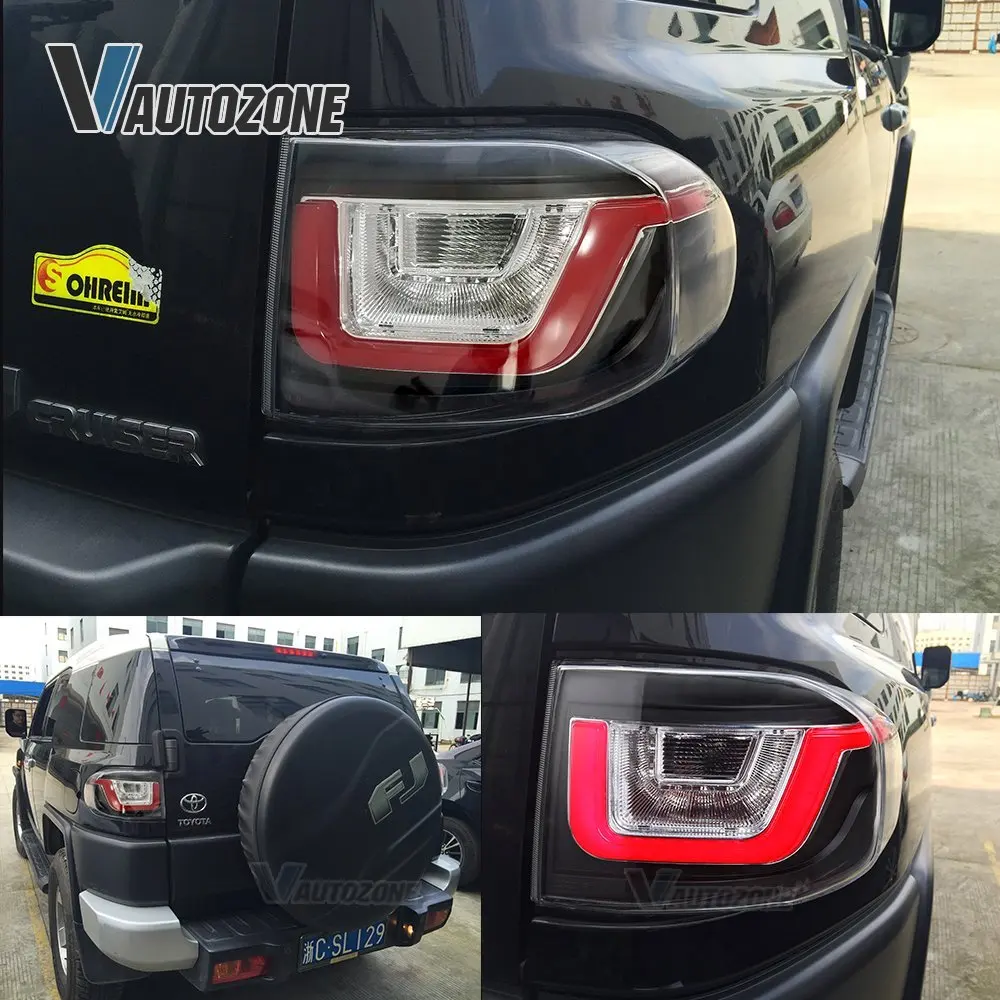 Vland для Toyota FJ Cruiser хвост светильник 2007 2015 Madifed светодиодные задние машина укладки