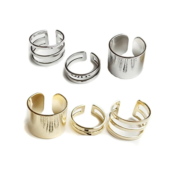 Комплект из 3 предметов Модный комплект с рифленой подошвой и серебро Цвет золото
