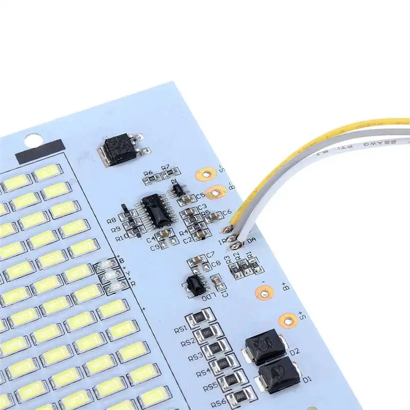 CLAITE 1 шт. 5 шт. 10 шт. DC6.4V 100 Вт светодиодный пульт дистанционного управления DIY белый светильник-источник чип для светильник светодиодный Солнечный уличный светильник