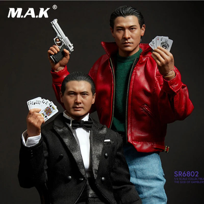 1/6 EB ENTERBAY художественная студия Бог геймеров Ко Чун Чоу Юн SR6801/SR6802 Энди Лау фигурка кукла с аксессуарами Полный Набор фигурок