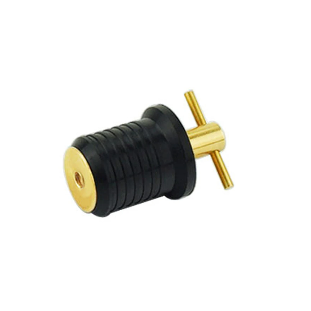 1 Inch Hole Drain Plug Outdoor Rubber Brass Ship Shock Resistant Deck Yacht T-Handle Boat Accessory Watertight Adjustable | Автомобили и