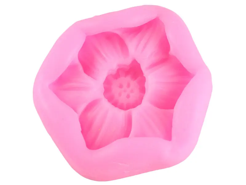 Plumeria Flower Silicone Cake Mold Cupcake Fondant Mold Cake Decorating Tools Chocolate Gumpaste Mould Resin Clay Candy Molds