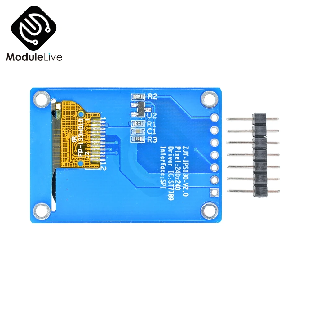 1 3 дюйма 240x240 цифровой ЖК дисплей модуль 240*240 65K серия SPI полноцветный RGB TFT IPS плата